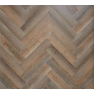 ZeeZoo Distressed Oak Herringbone 