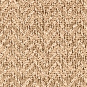 Alternative Flooring Jute Chevron Natural Carpet 