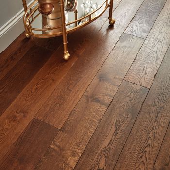 Woodpecker Chepstow Distressed Charcoal Oak 190