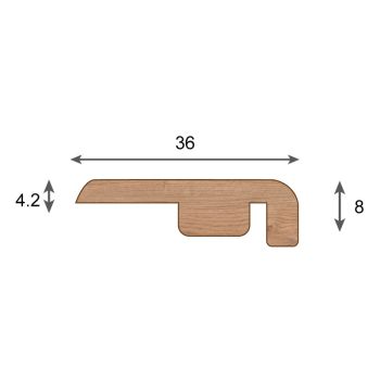 Wembury Laminate End Profile