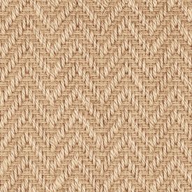 Alternative Flooring Jute Chevron Natural Carpet 